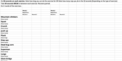 PE Body Resistance Workout